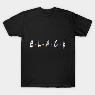 Black (white/Color) T-Shirt